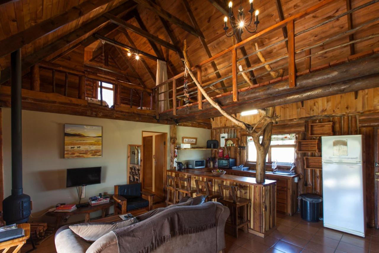 A Log Home At Buffalo Creek Buffeljagsrivier Eksteriør billede